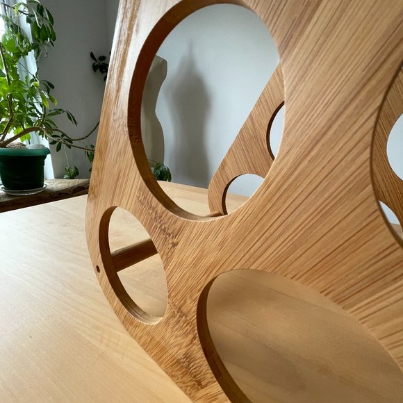 Bamboo Wine Rack - Picture 4 of 7